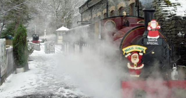 Santa Steam Train Santa Steam Train