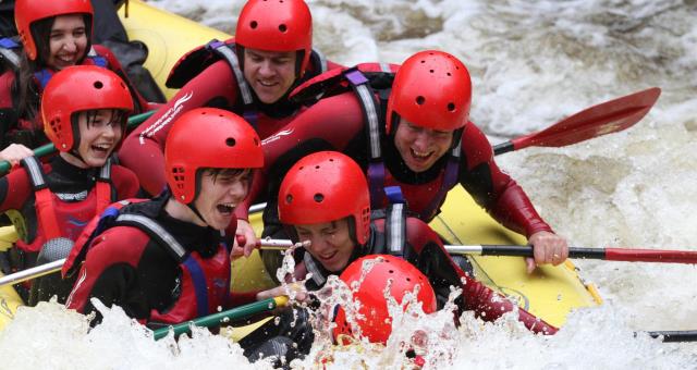 Whitewater rafting at National White Water Centre Whitewater rafting at National White Water Centre