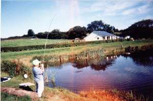 Fishing at Seven Oaks Trout Fishery