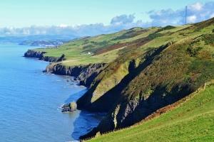 Penderi Cliffs from Wales Coastal Path
