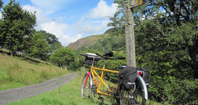 Tandem cycling holiday in Wales