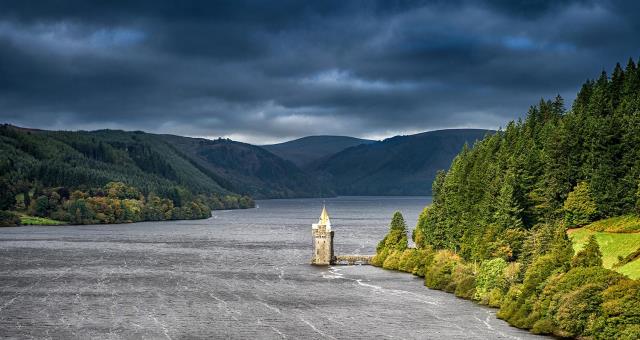 View over Lake Vyrnwy