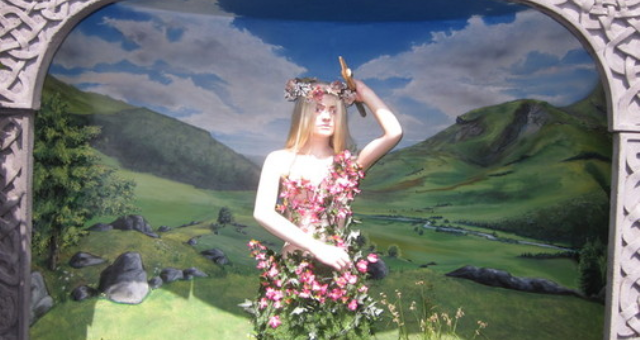 Blodeuwedd - the flower lady