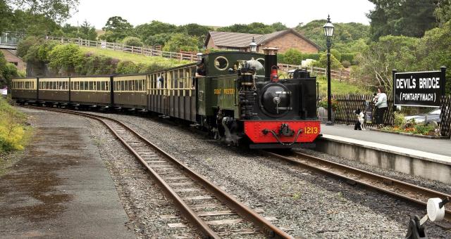 Vale Of Rheidol Railway Steam Railway Aberystwyth Ceredigion