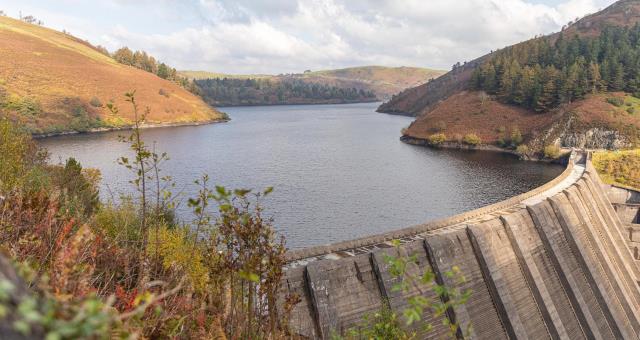Llyn Clywedog Reservoir & Dam