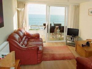 Living Room with sea view