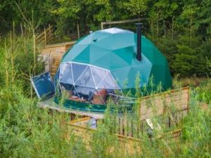 Geodesic Glamping Domes