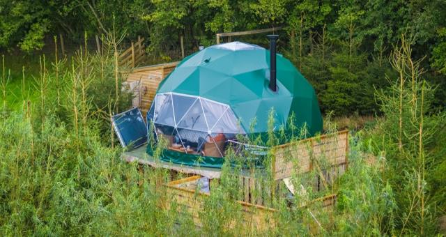 Geodesic Glamping Domes